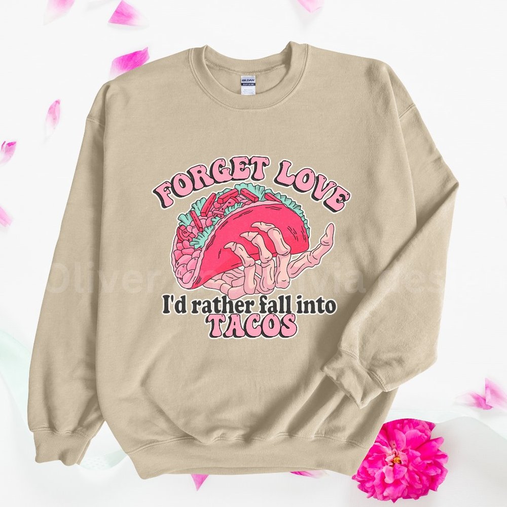 Anti Valentines Day Pink Funny Oversized Sweater Collection